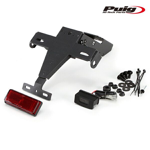 Puig 売れ筋 3180N LICENSE SUPPORTS Kawasaki ZX-6R (18-25) プーチ