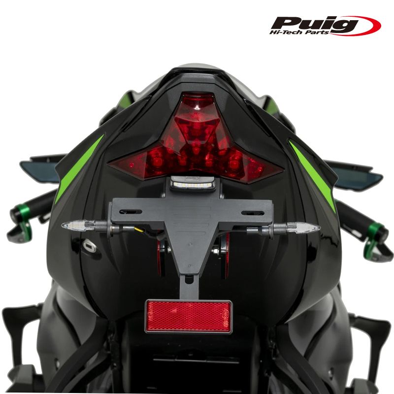 Puig 売れ筋 3180N LICENSE SUPPORTS Kawasaki ZX-6R (18-25) プーチ