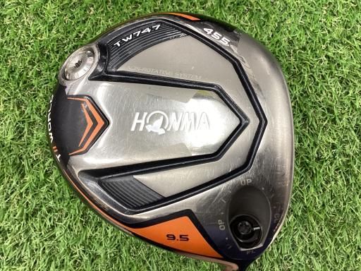 本間ゴルフ TOUR WORLD TW747 455 9.5° ドライバー DR VIZARD for 747