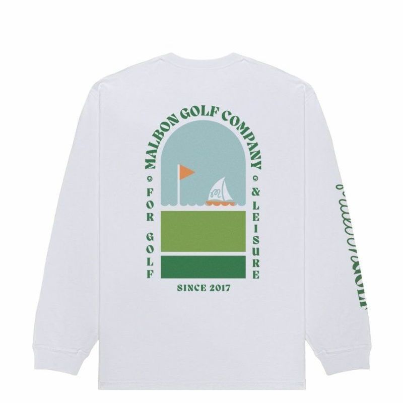 マルボン Malbon Golf 長袖シャツ MARINA TEE M-9270 メンズ ゴルフ