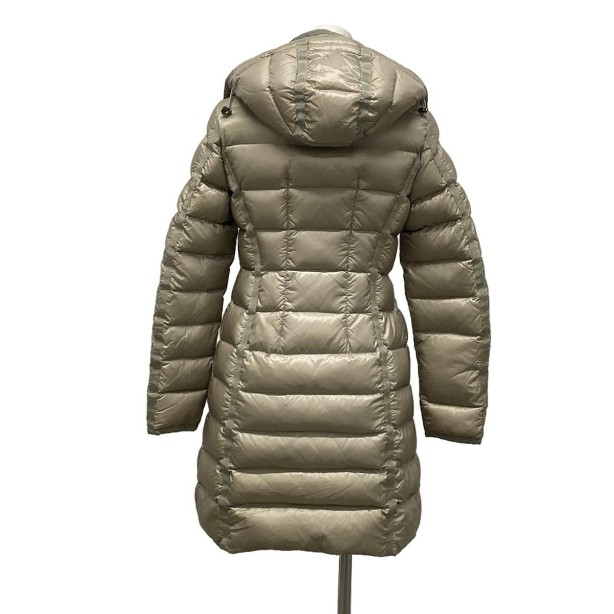 MONCLERモンクレール　HERMINE エルミンヌ　ベージュダウン00 MONCLER(モンクレール) ダウンコート サイズ0 XS レディース美品