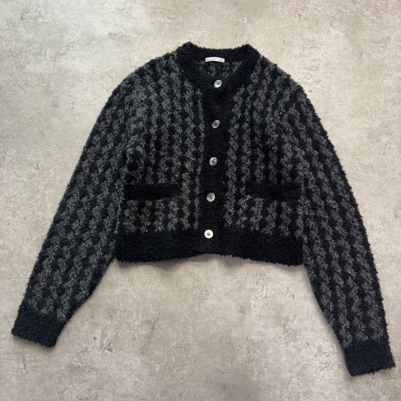 ESTNATION エストネーション ミックスヤーンブークレショート
