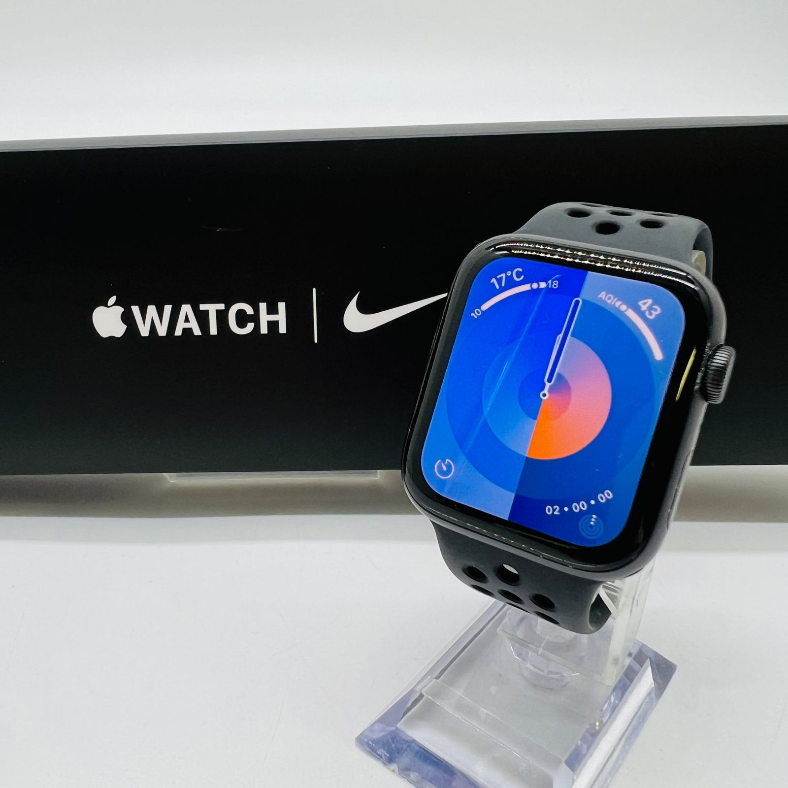 Apple Watch Nike SE GPSモデル 第1世代 44mm スペースグレイアルミニウムケースとアンスラサイト ブラックNikeスポーツバンド MYYK2J A 動作 済み