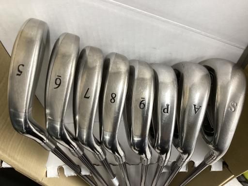 【】 マグレガー MACTEC NV-NXR 8S アイアンセット IR トリプルアクション (フレックスR) メンズ 男性用 右利き 右用 Dランク ゴルフクラブ