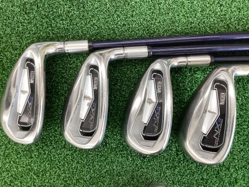 【】 マグレガー MACTEC NV-NXR 8S アイアンセット IR トリプルアクション (フレックスR) メンズ 男性用 右利き 右用 Dランク ゴルフクラブ