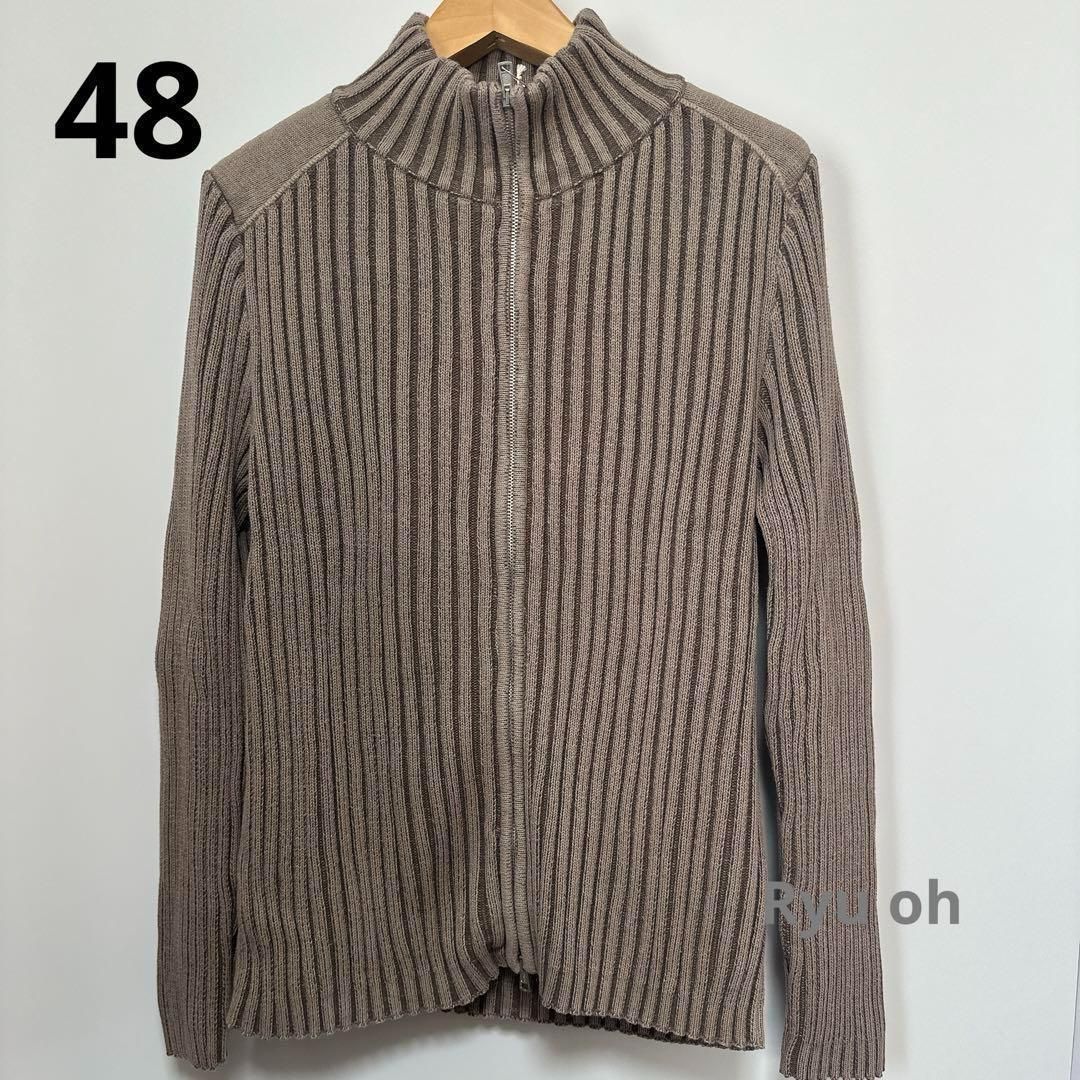 アワーレガシー Our Legacy ジップカーディガン 48 ブラウン ニット