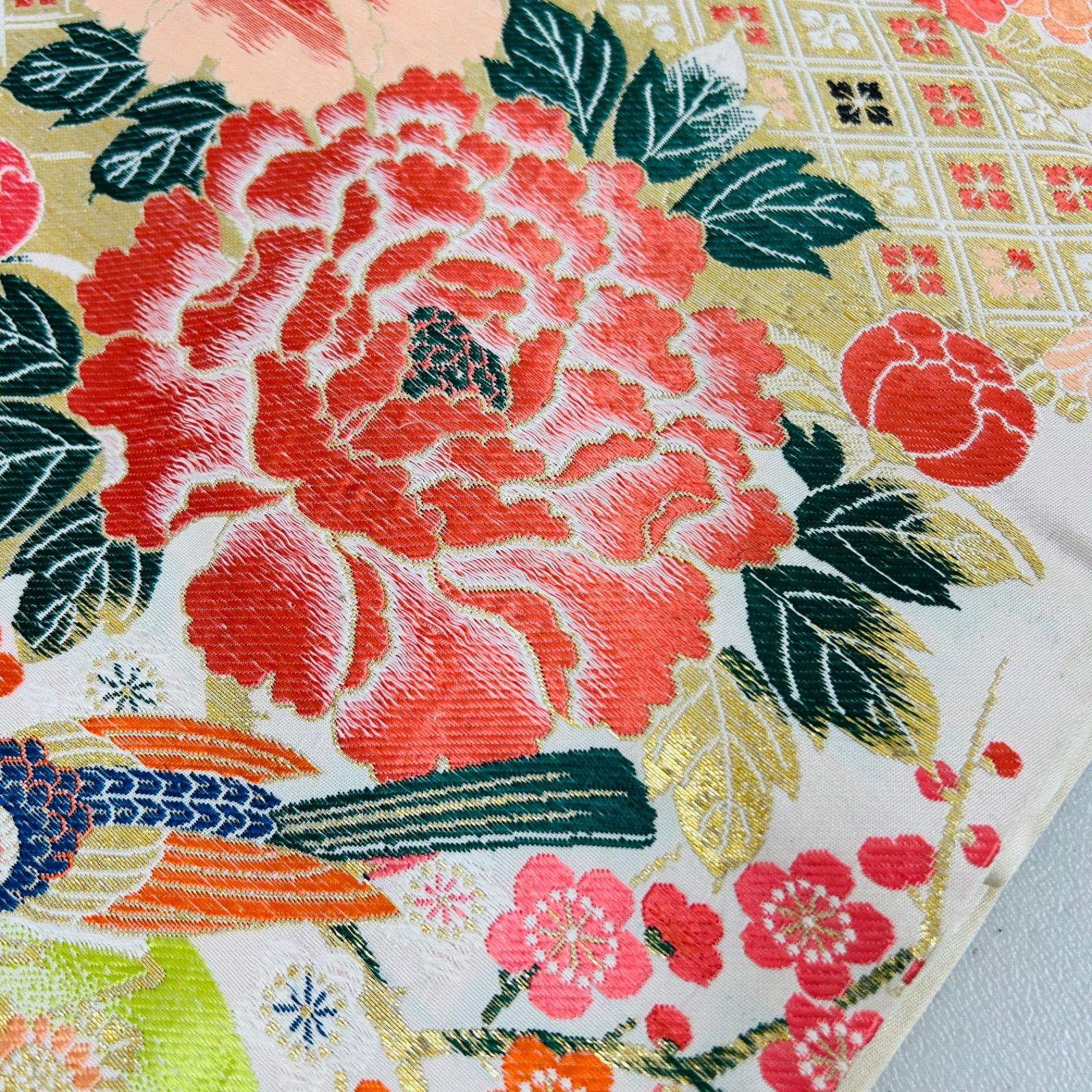 1500★正絹 丸帯 アンティーク 5本セット おまとめ リメイク素材 アンティーク 帯 正絹 5本 帯まとめ売り リメイク材料 m-437 - メルカリ