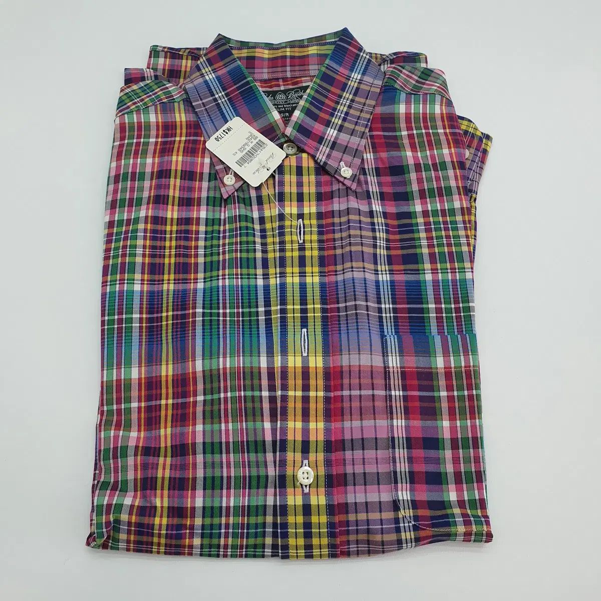 ブルックス ブラザーズ カントリークラブ LINE ギンガムチェック シャツ