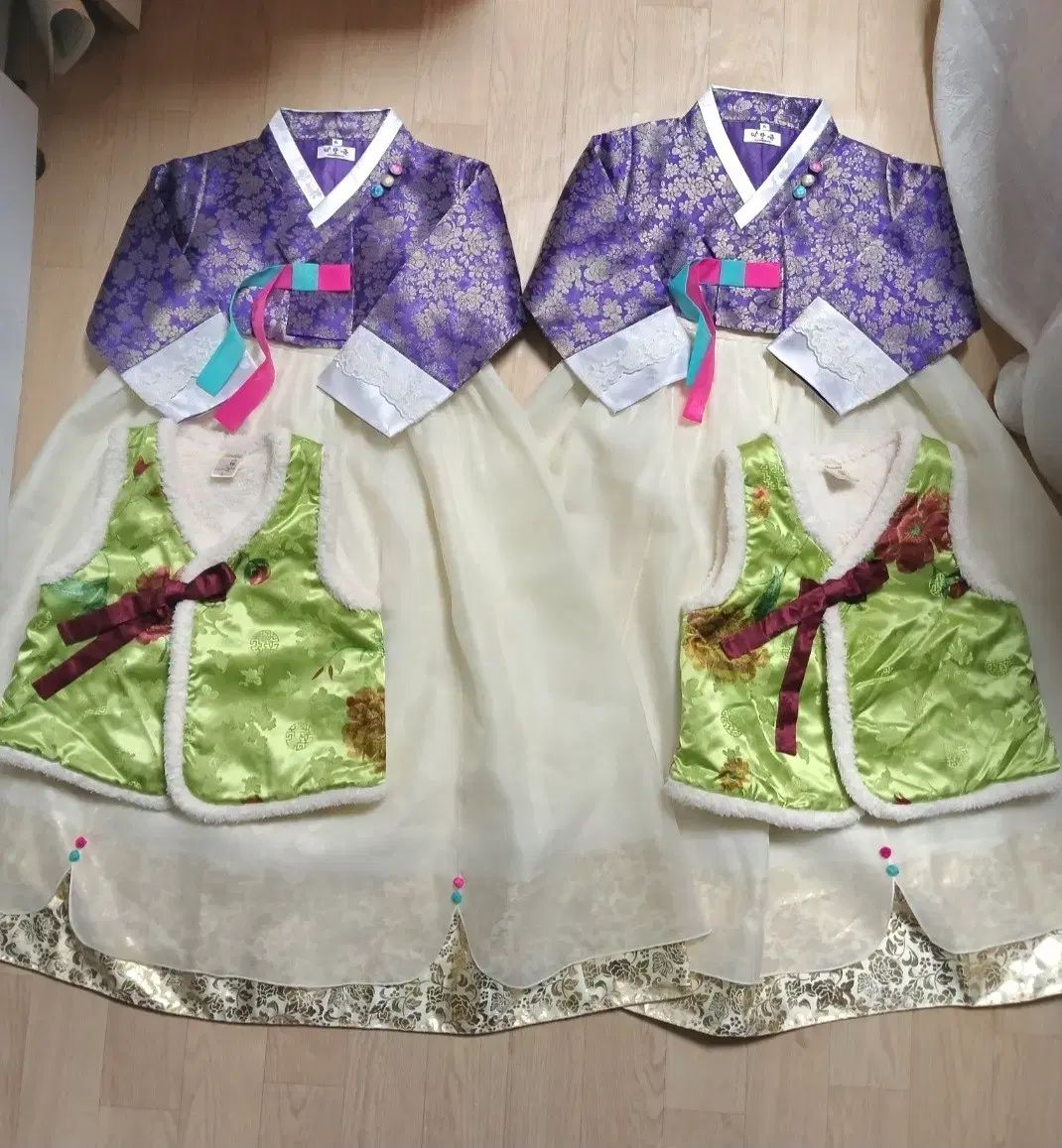 ビダンクム チマチョゴリ ファーベスト も 女の子チマチョゴリ6号