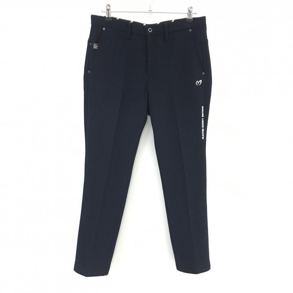 超 マスターバニー パンツ ネイビー 裏起毛 ストレッチ センターシーム メンズ 5 L ゴルフウェア MASTER BUNNY EDITION