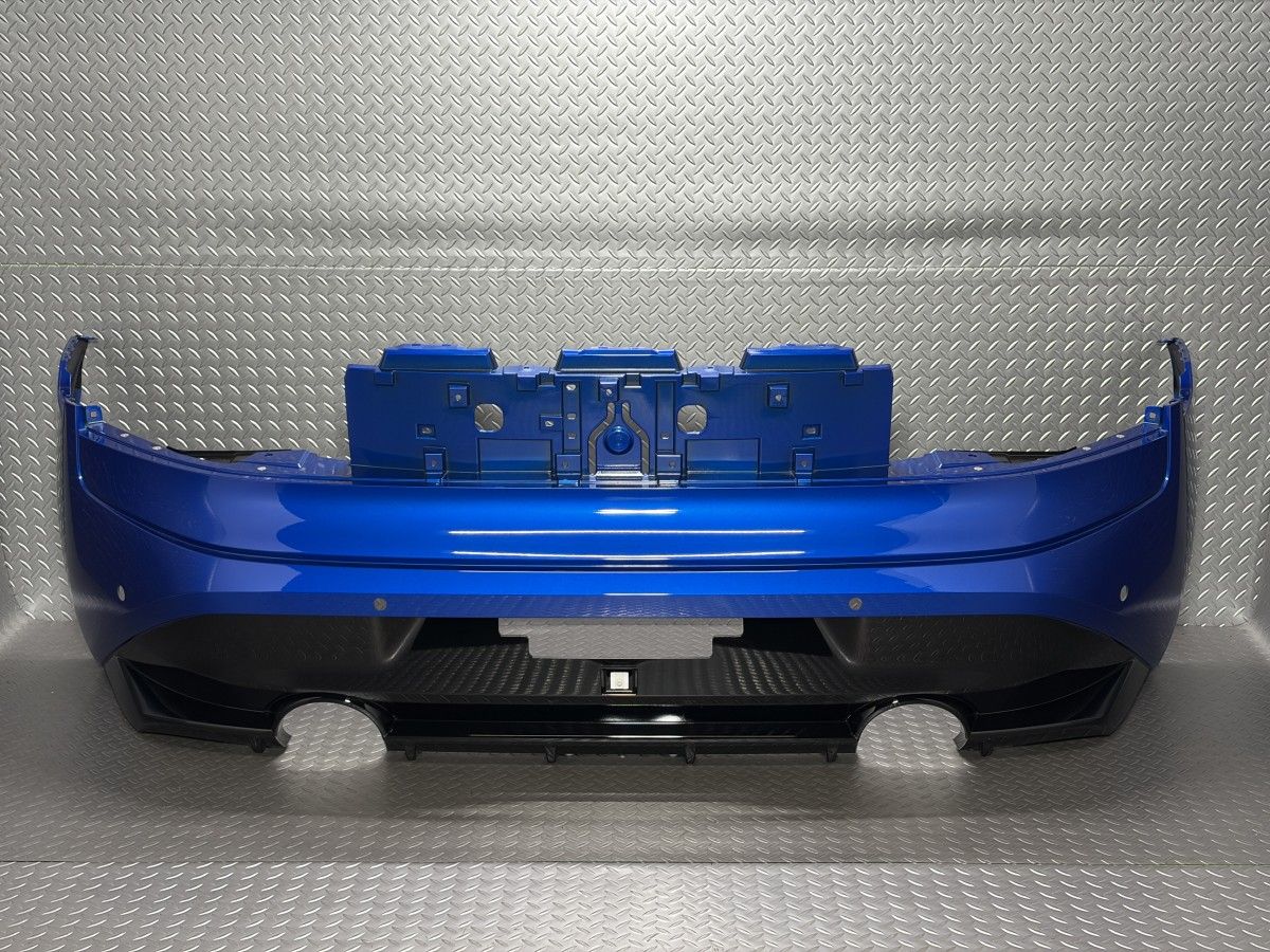 送料無料RZ34 日産 フェアレディZ 純正 リアバンパー 青メタ/RCK