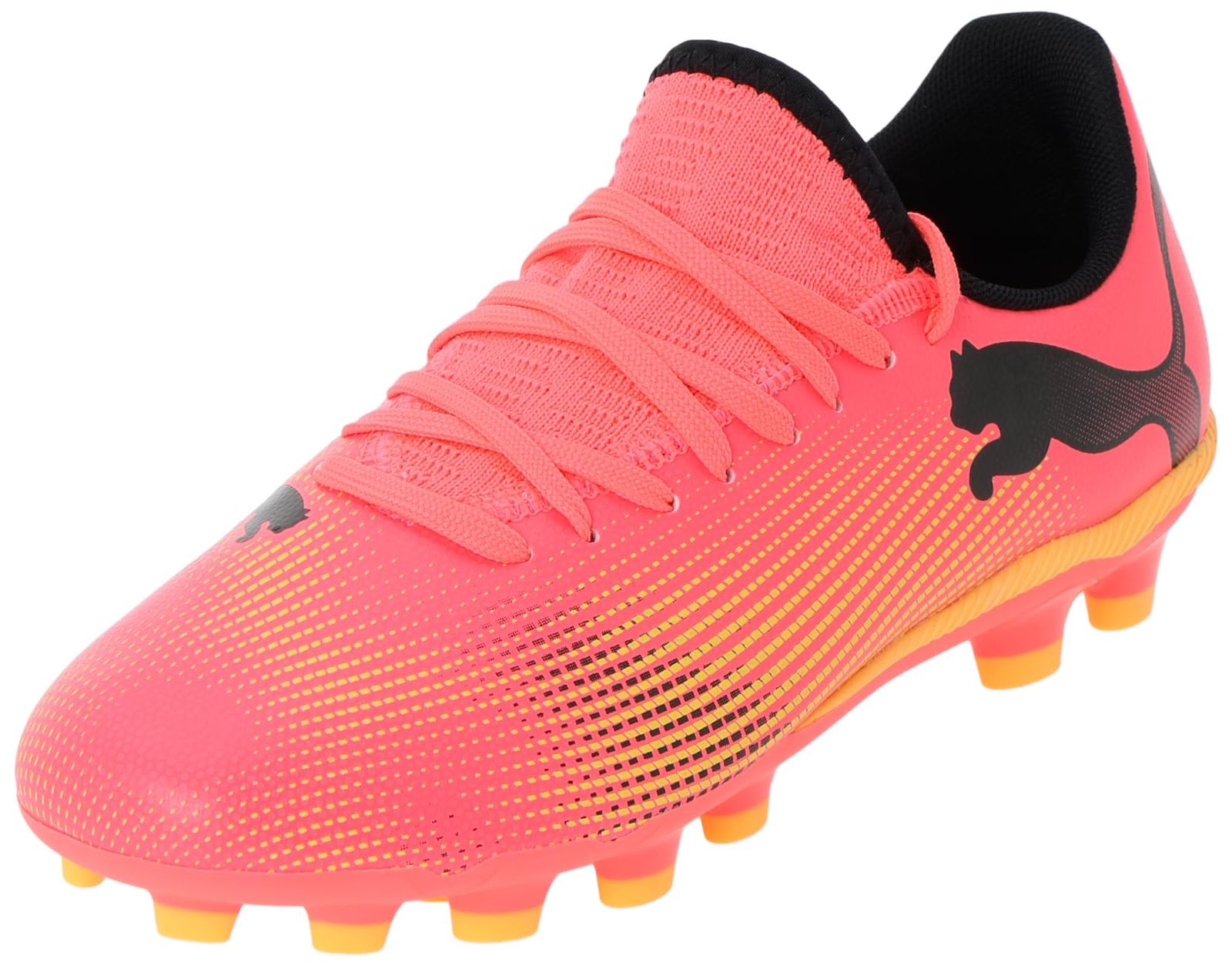 プーマ サッカーシューズ フューチャー 7 プレイ HG Mid Jr 107735 キッズ 24年春夏 サンセットグロー ブラック サンスト サンストリーム 03 20 0 cm