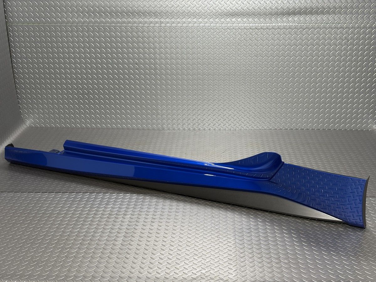 RZ 34 日産 フェアレディZ サイドステップ左 青メタ RCK セイランブルー XJR 品番76853 6 GP 0 H