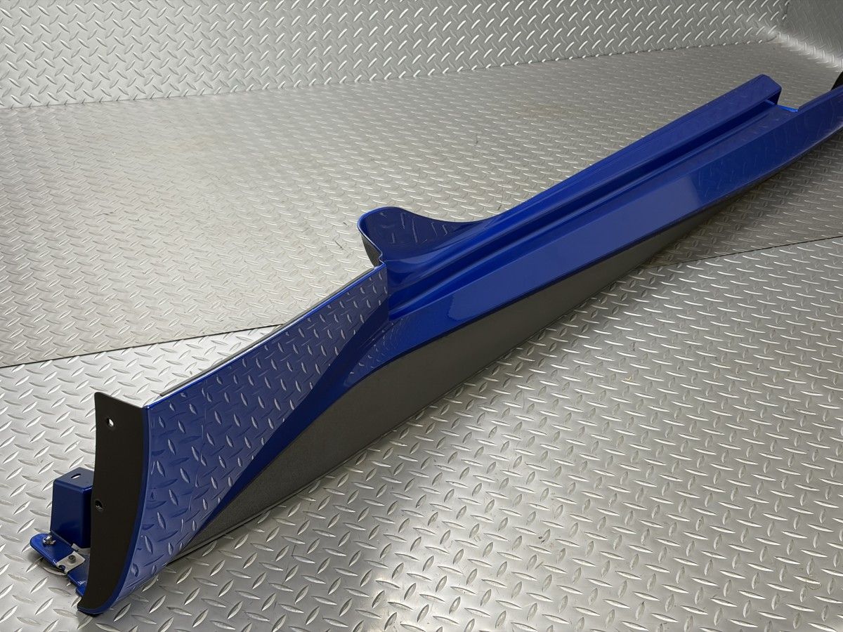 送料無料RZ34 日産 フェアレディZ 純正 サイドステップ右 青メタ/RCK