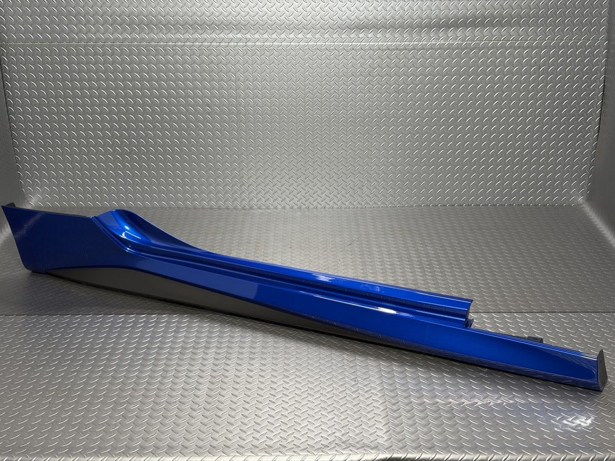 送料無料RZ34 日産 フェアレディZ 純正 サイドステップ右 青メタ/RCK