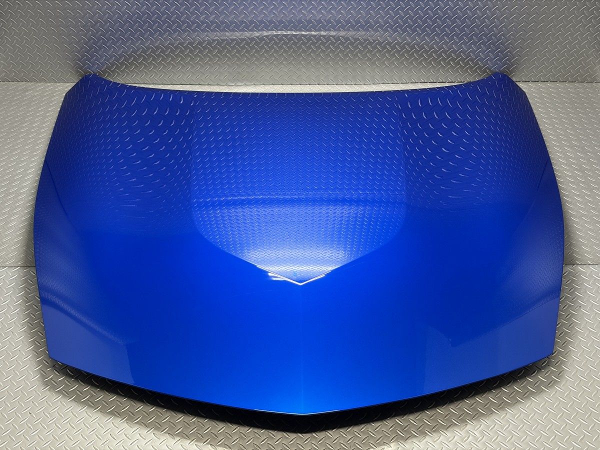 新車外し RZ 34 日産 フェアレディZ ボンネット 青メタ RCK セイランブルー XJR