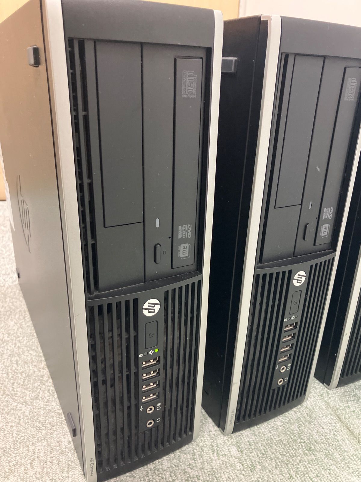 通電 済み 3台セットhp HP Compaq E 0 N 23 PA ABJ デスクトップPC