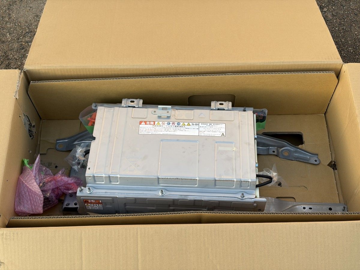 走行距離87 062 km NHP 10 トヨタ アクア ハイブリッドバッテリー 品番G 9280 52031 HVバッテリー 動作未