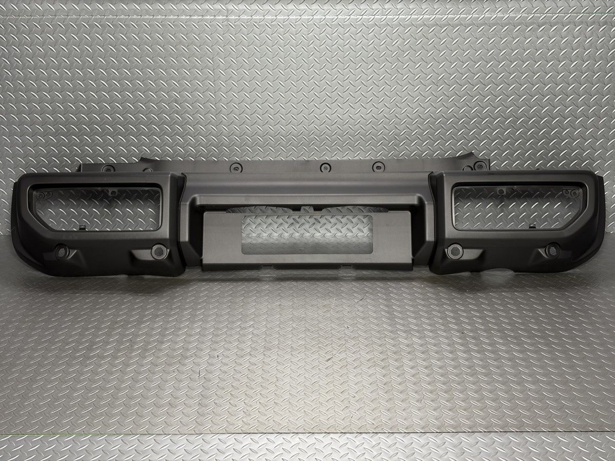 JB 74 W ジムニーシエラ リアバンパー センサー穴あり 素地黒 ブラック 品番71811 78 R