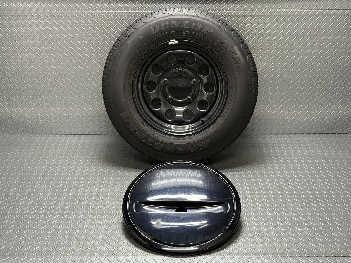 23年製造 JB 74 W ジムニーシエラ スチールホイール 15インチ 5 J 5穴139 7 DL AT 20 195 80 R 15 スペア