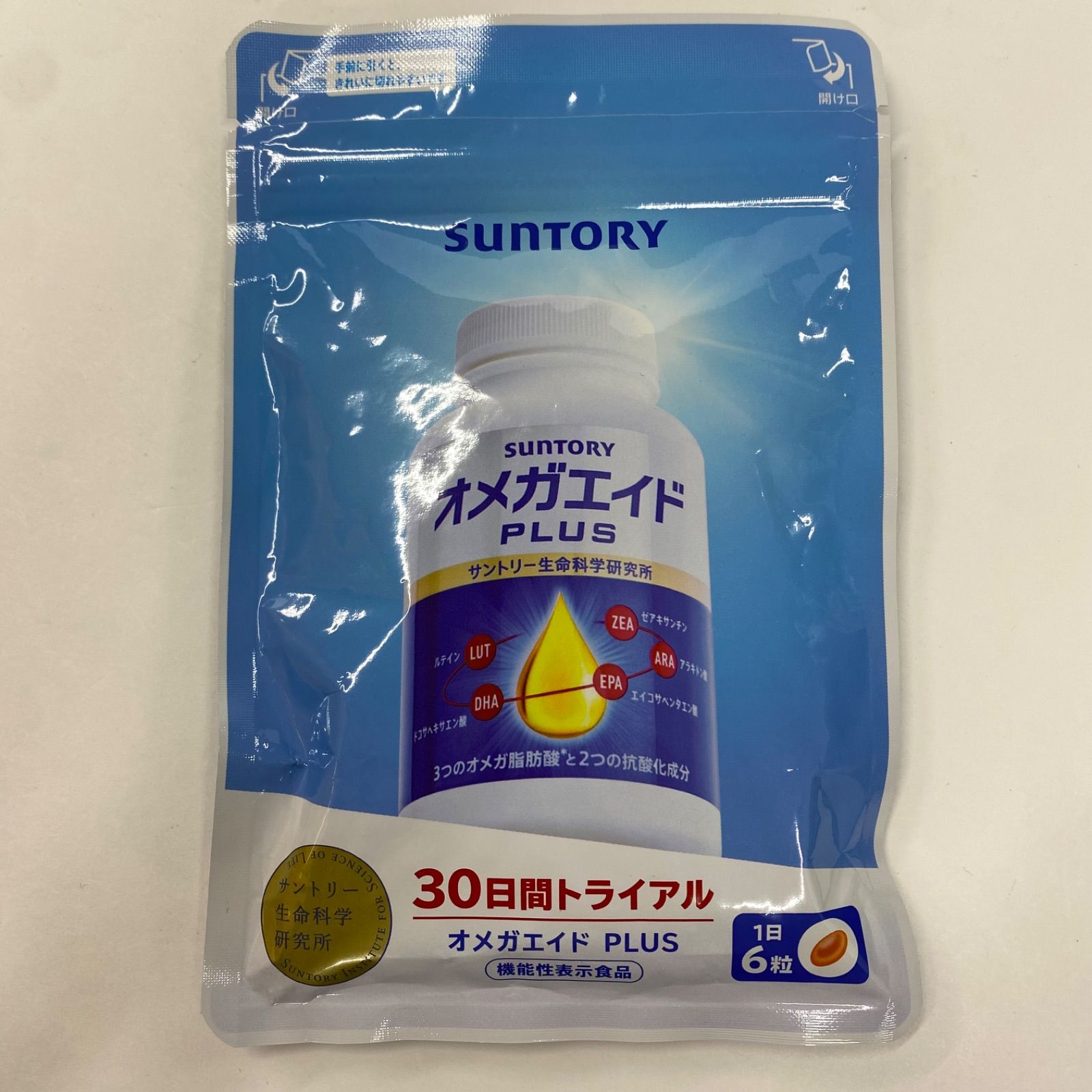 A7303 K SUNTORY サントリー オメガエイド PLUS 180粒 2708