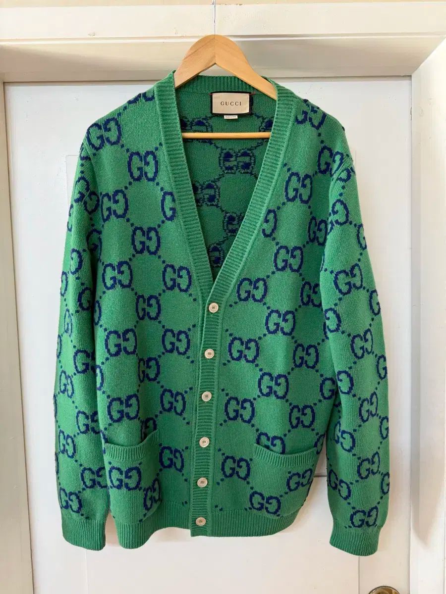 グッチ ジャカード カーディガン XL