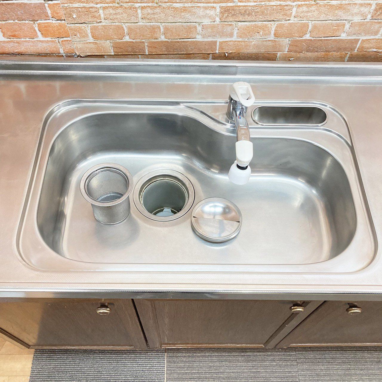 中古品】【中古】 サンウェーブ工業 ステンレス製 システムキッチン