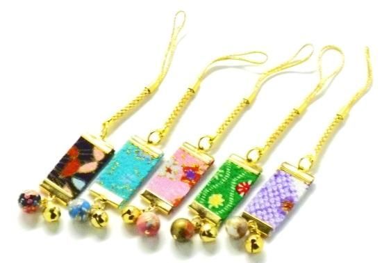 九谷焼×加賀友禅風ストラップ