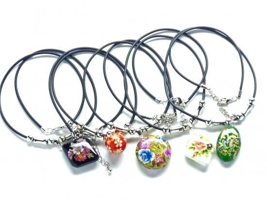 メーカー直送 只今お げ中 九谷焼 チョーカー プラ製 ご当地 石川県土産-おまかせ5セット