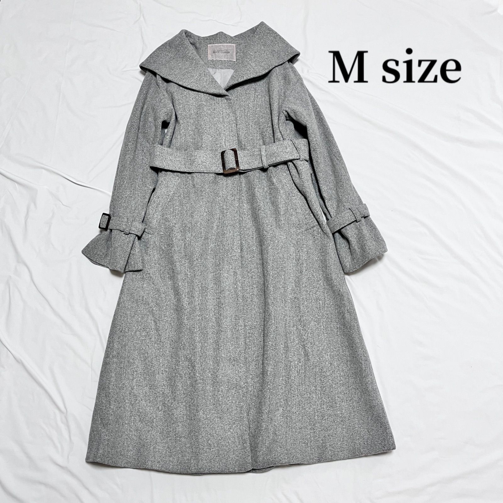 送料無料】ワンアフターアナザーナイスクラップ ロングコート ベルト