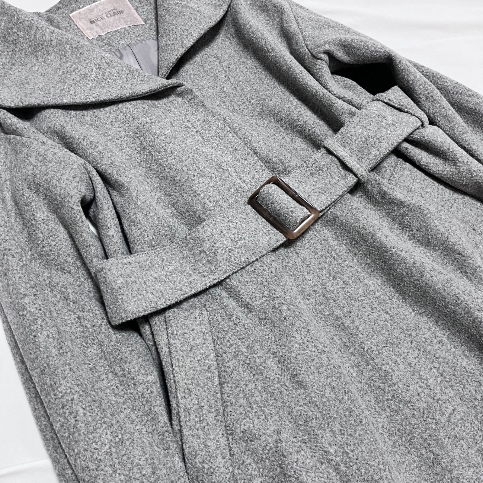 送料無料】ワンアフターアナザーナイスクラップ ロングコート ベルト