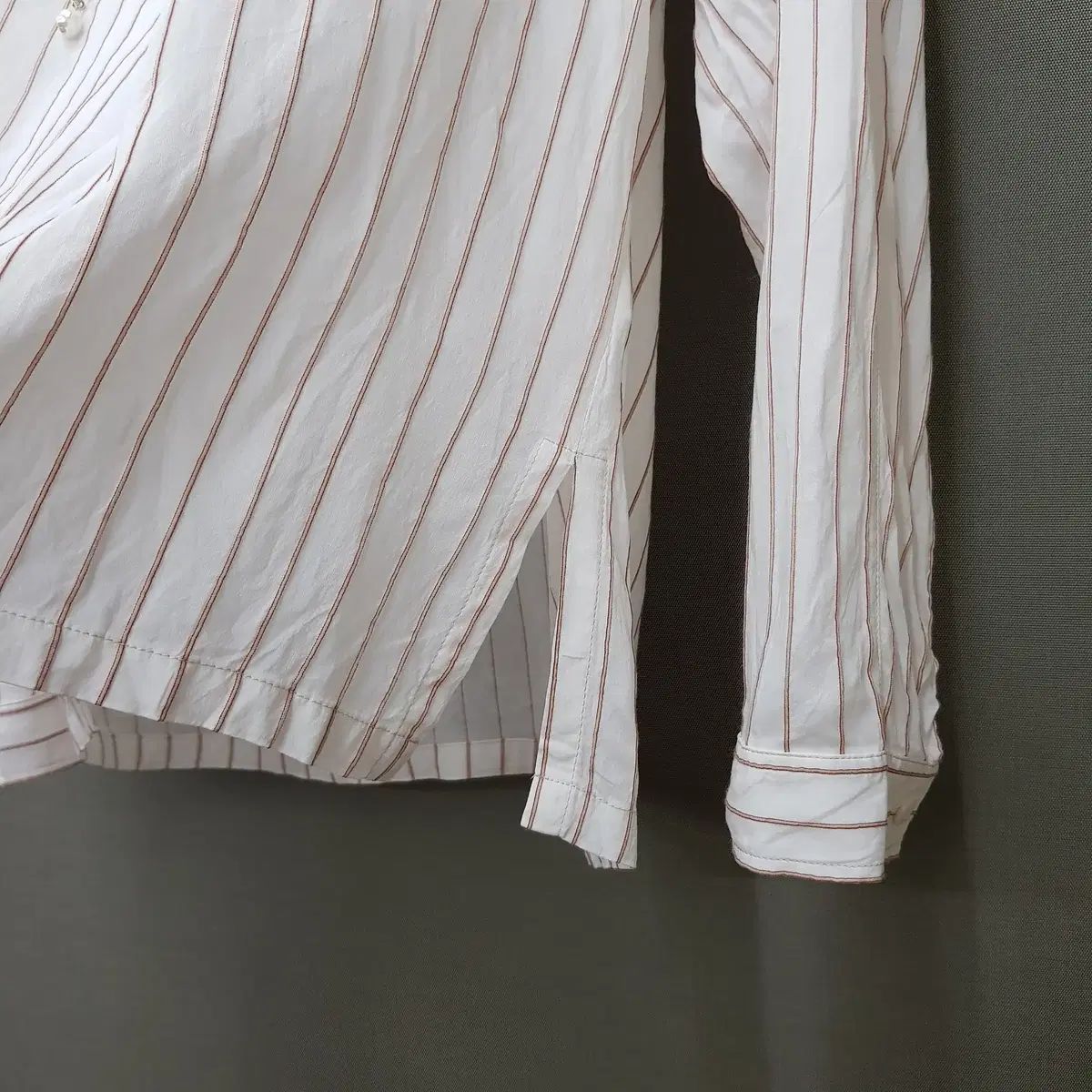 ストライプ シャーリング