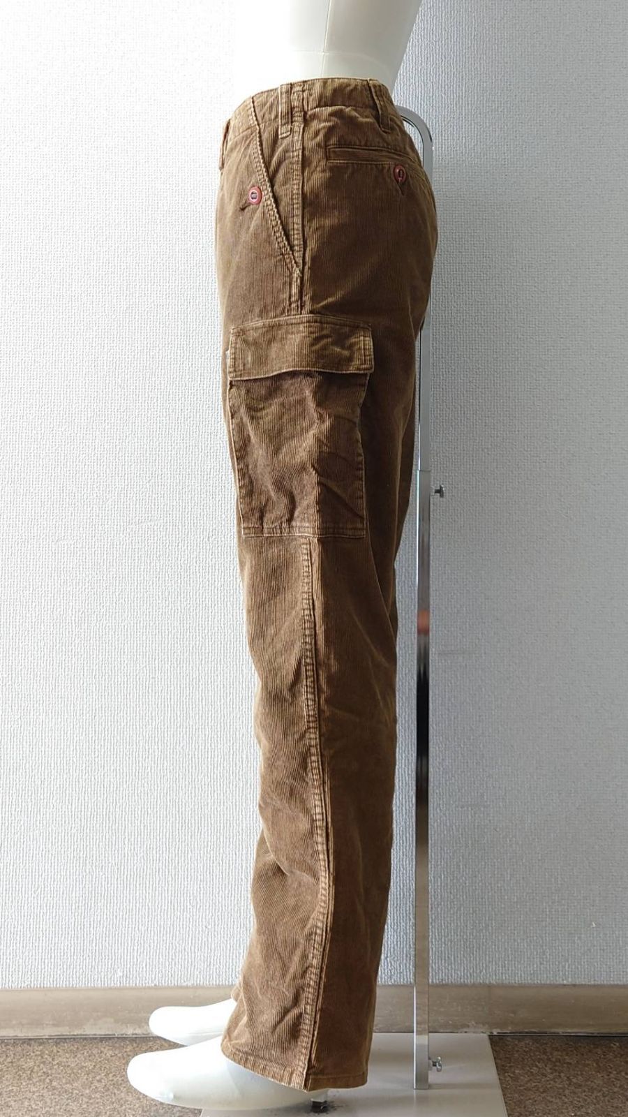 90-00's Stussy AUTHENTIC OUTER GEAR コーデュロイ カーゴパンツ W32