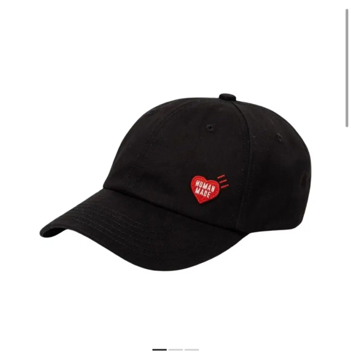 HUMAN MADE ヒューマンメイド 6パネル ツイル 캡 ブラック オフライン STORE