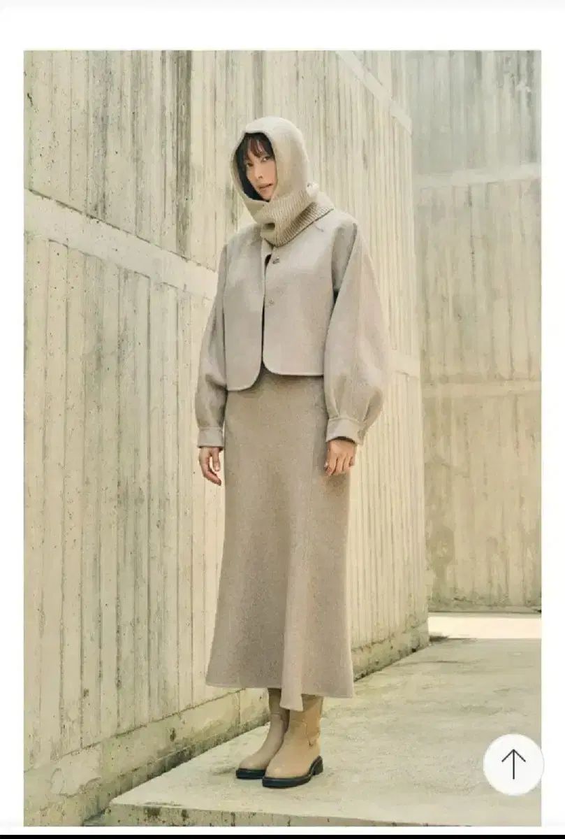 カシミア スパンコール バラクラバ