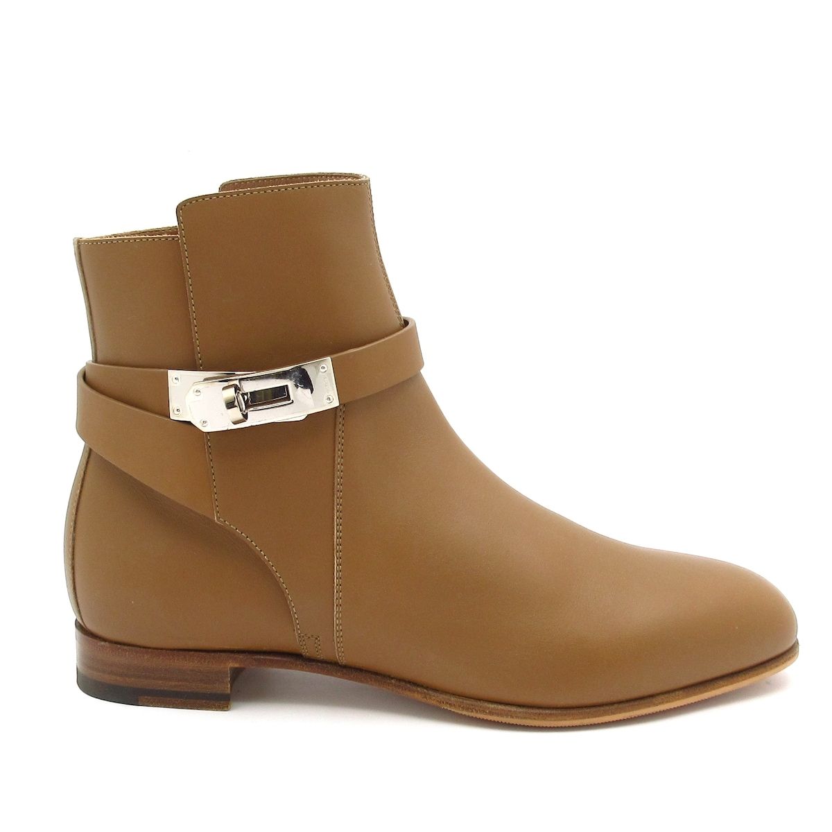 HERMES ブラウン アンクルブーツ 37 HERMES ブラウン アンクルブーツ 37 HERMES ブラウン アンクルブーツ