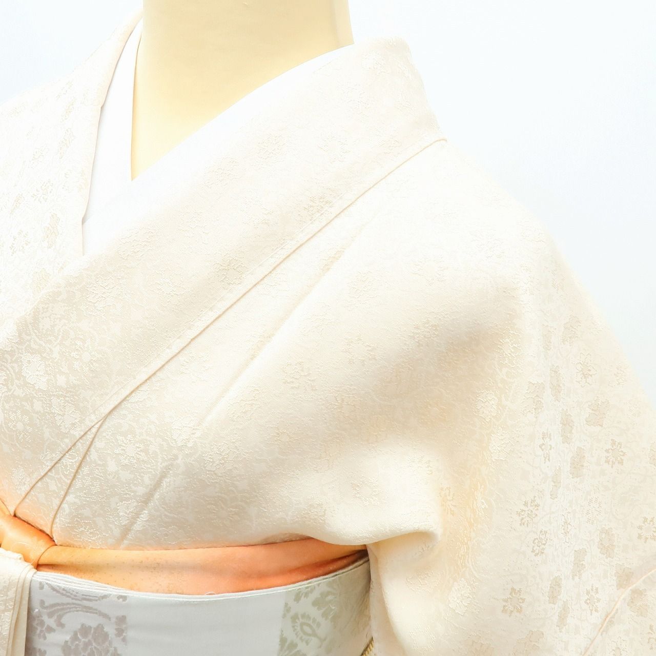 正絹 縫い一つ紋