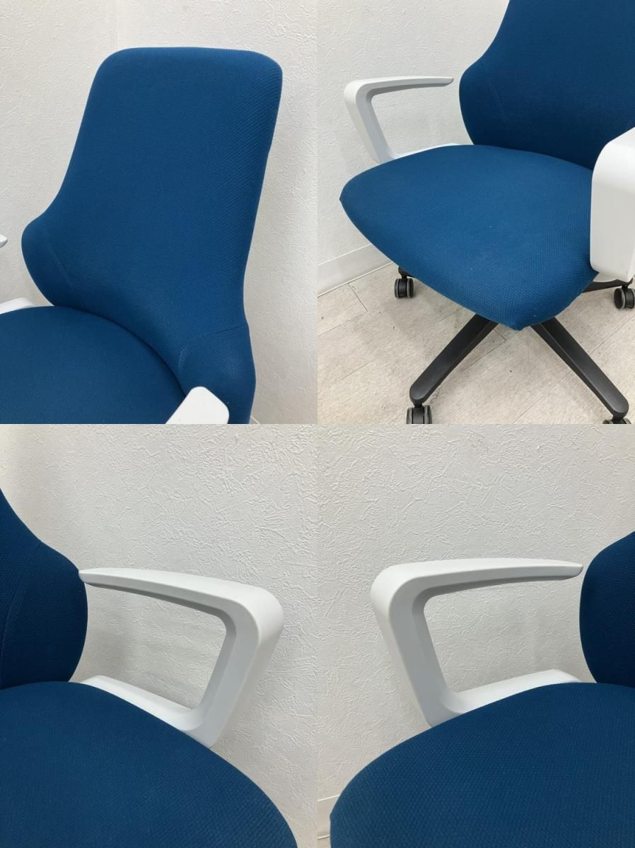 コクヨ 固定肘付グーフォチェア