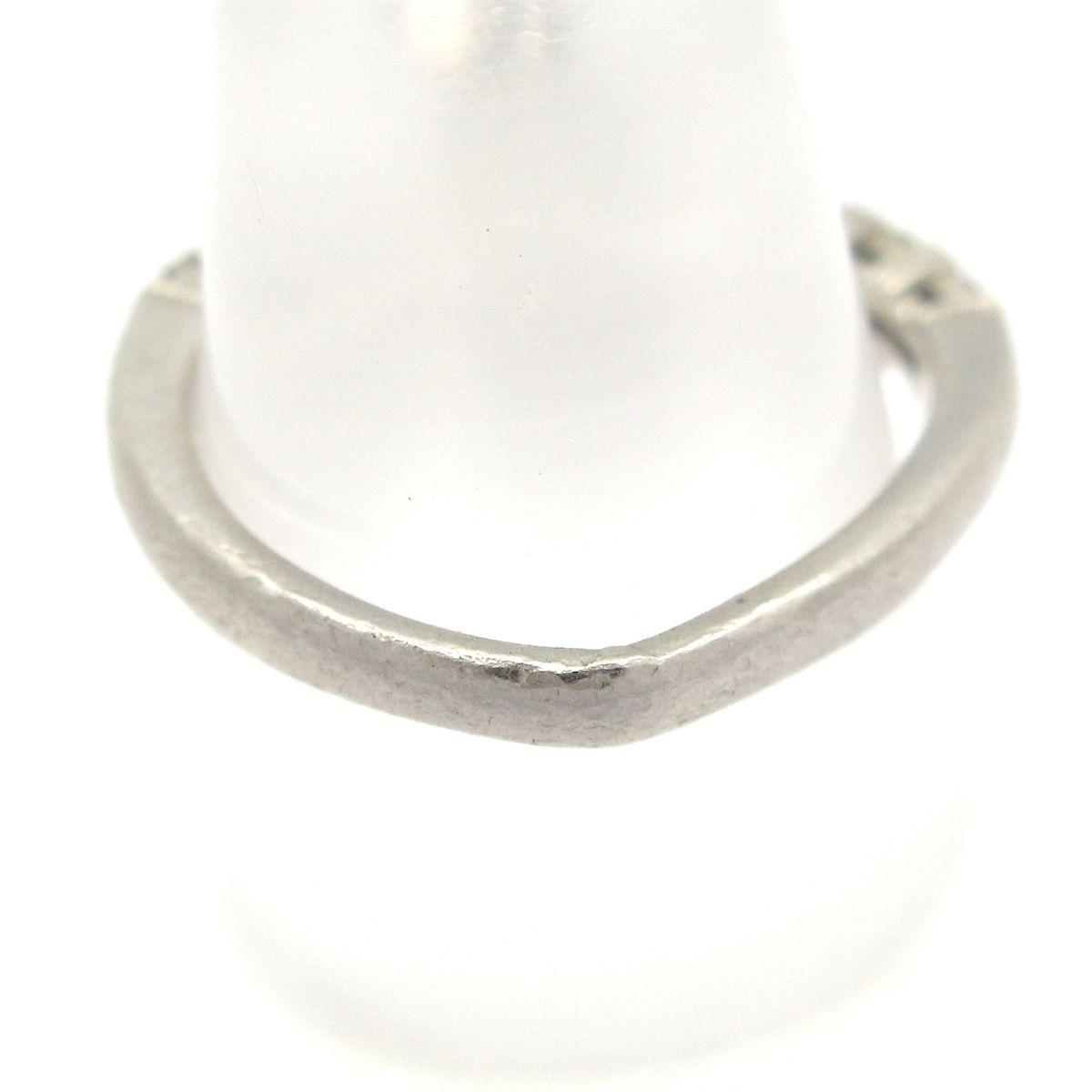 PonteVecchio(ポンテヴェキオ) リング - Pt900×ダイヤモンド 9Pダイヤ