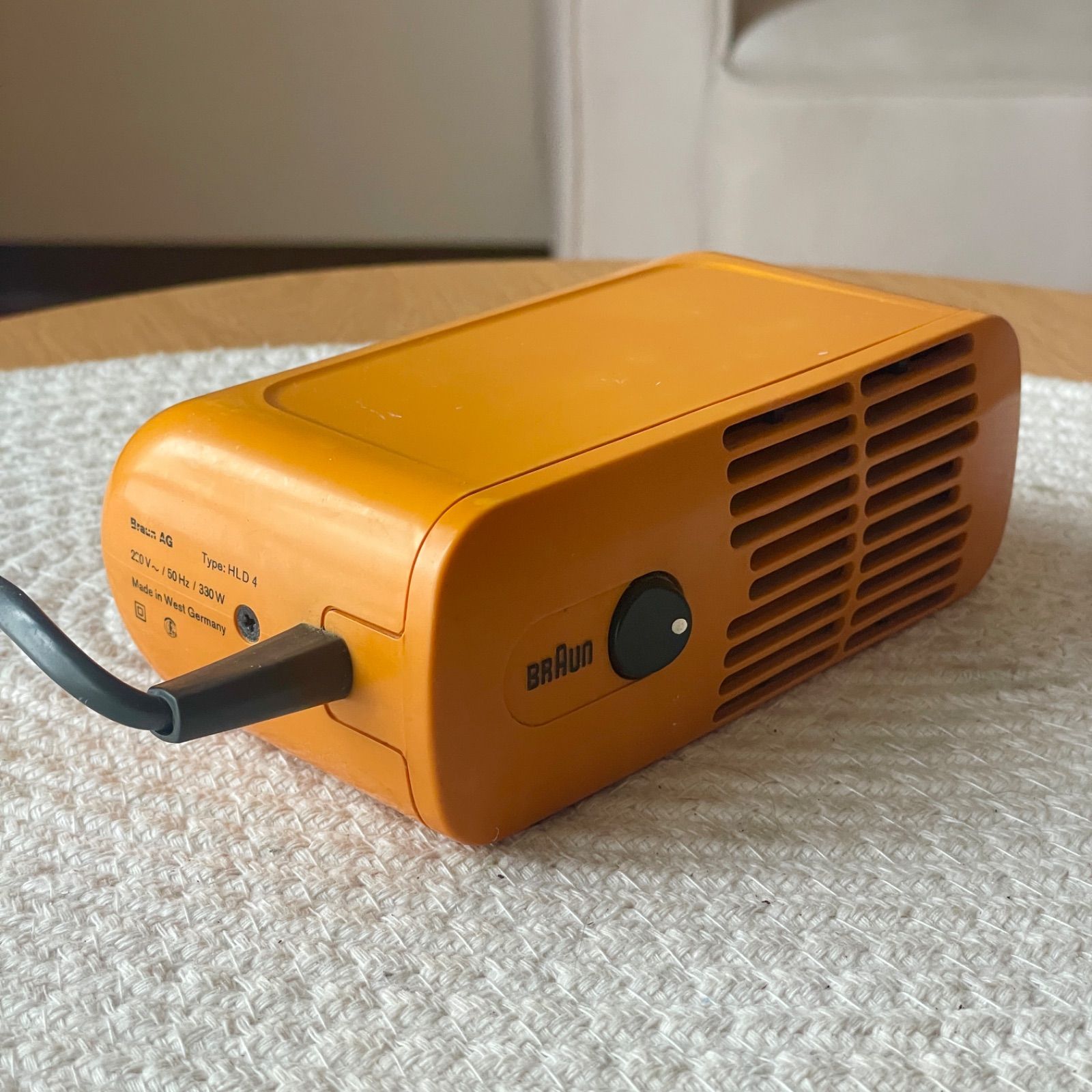 現品限り】BRAUN ブラウン ヘアードライヤー DIETER RAMS ディーター