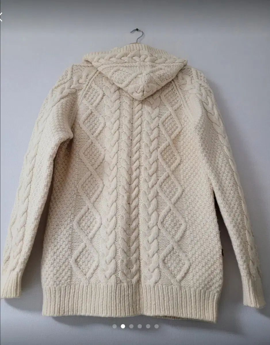 1492MILES ウール ニット フード カーディガン バスト100