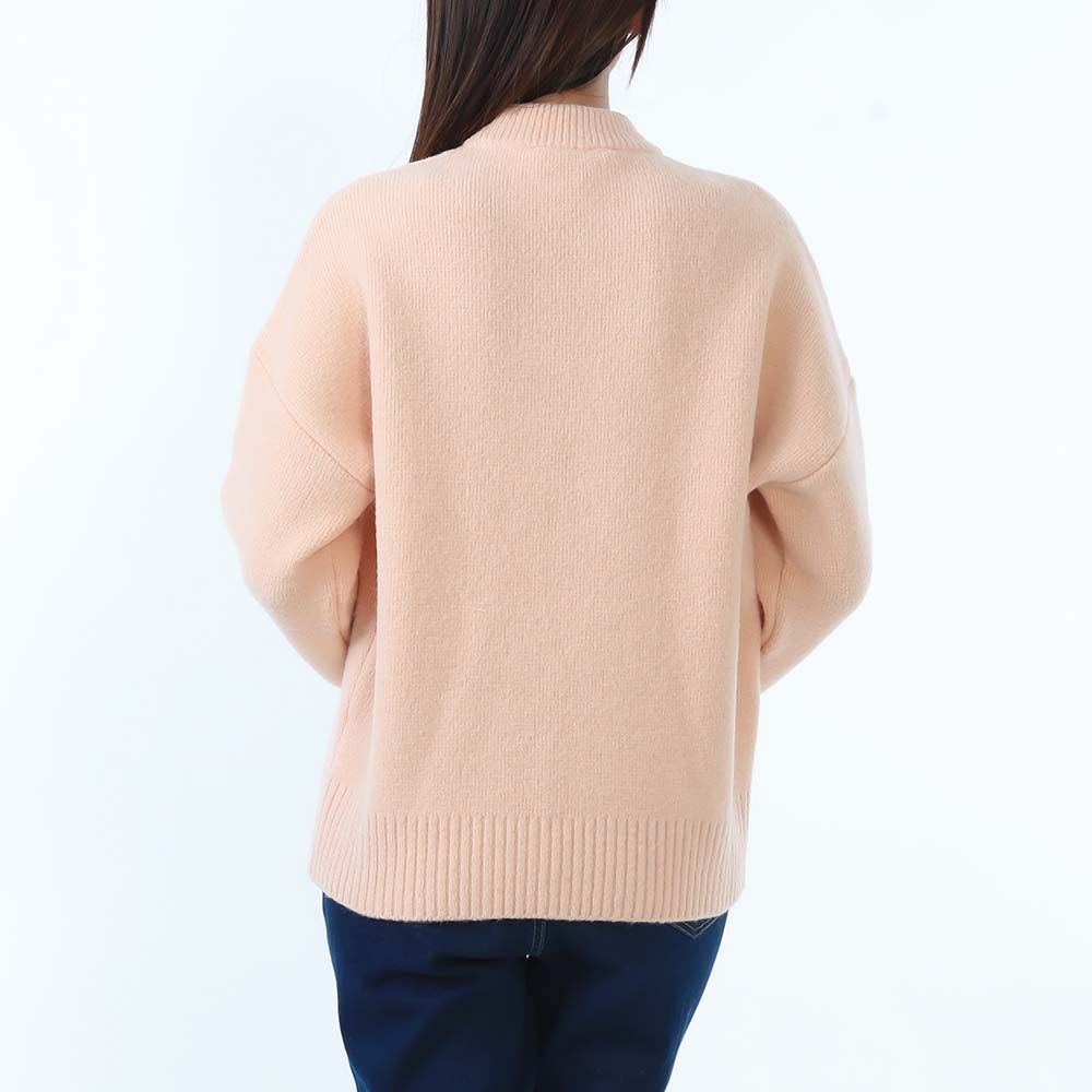 新品 AMI PARIS アミパリス UKS836 KN0135 6807 ピンク アルパカ Ami