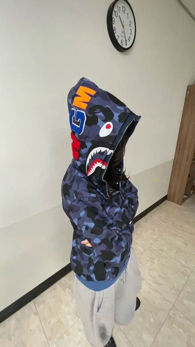 アベイシングエイプ ダブル プー ジップアップ