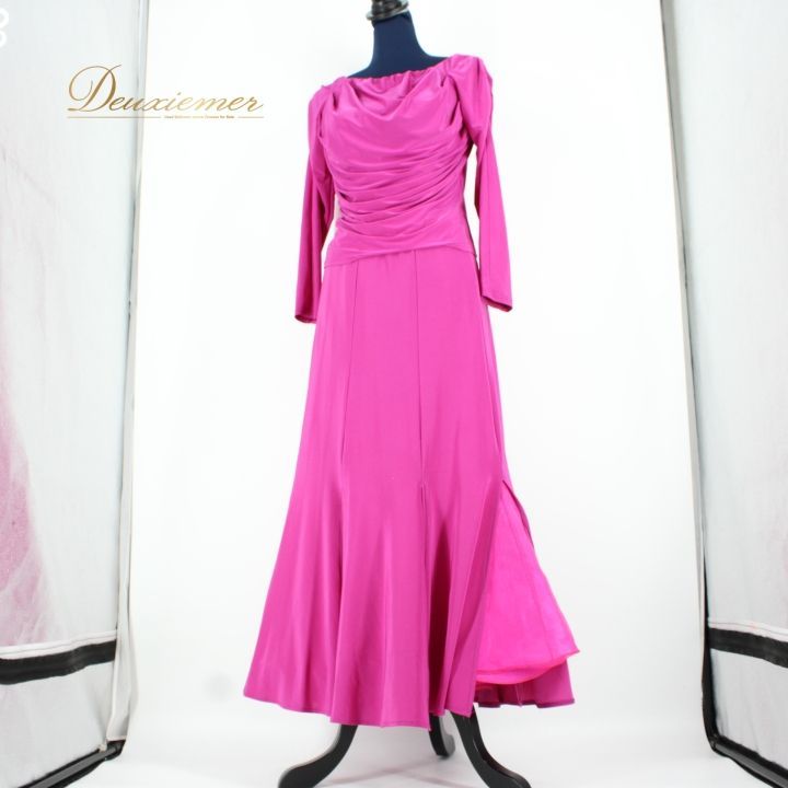 社交ダンス 衣装 スタンダード 上下セット ツーピース パーティ衣装