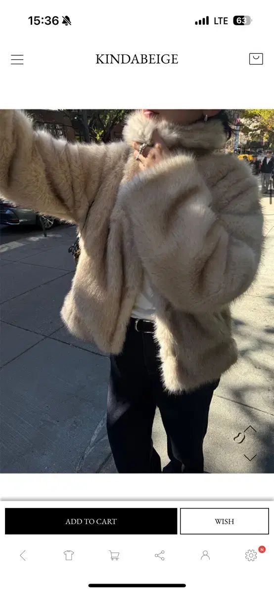 キーン KEEN ベイジ ファージャケット