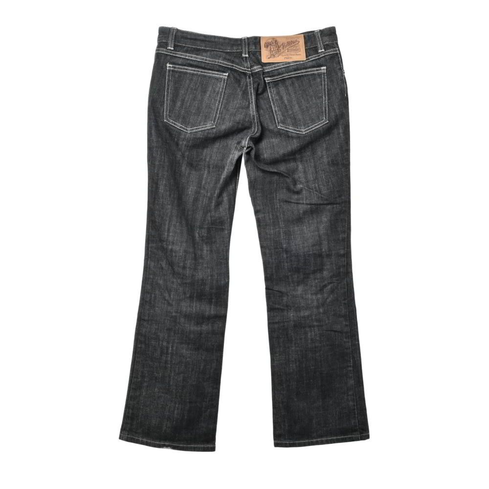 LOUIS VUITTON イタリア製 ポケット刺繍 デニム パンツ