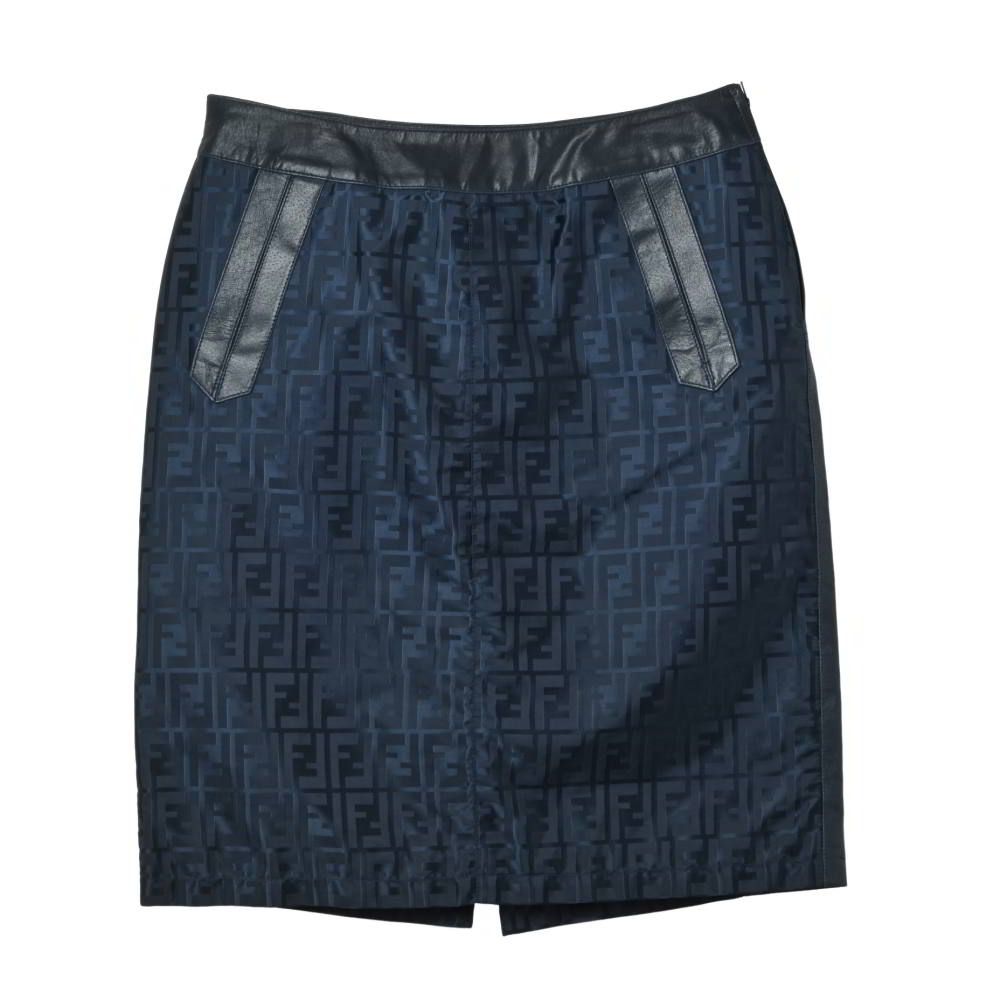 FENDI ズッカ柄 切替 スカート