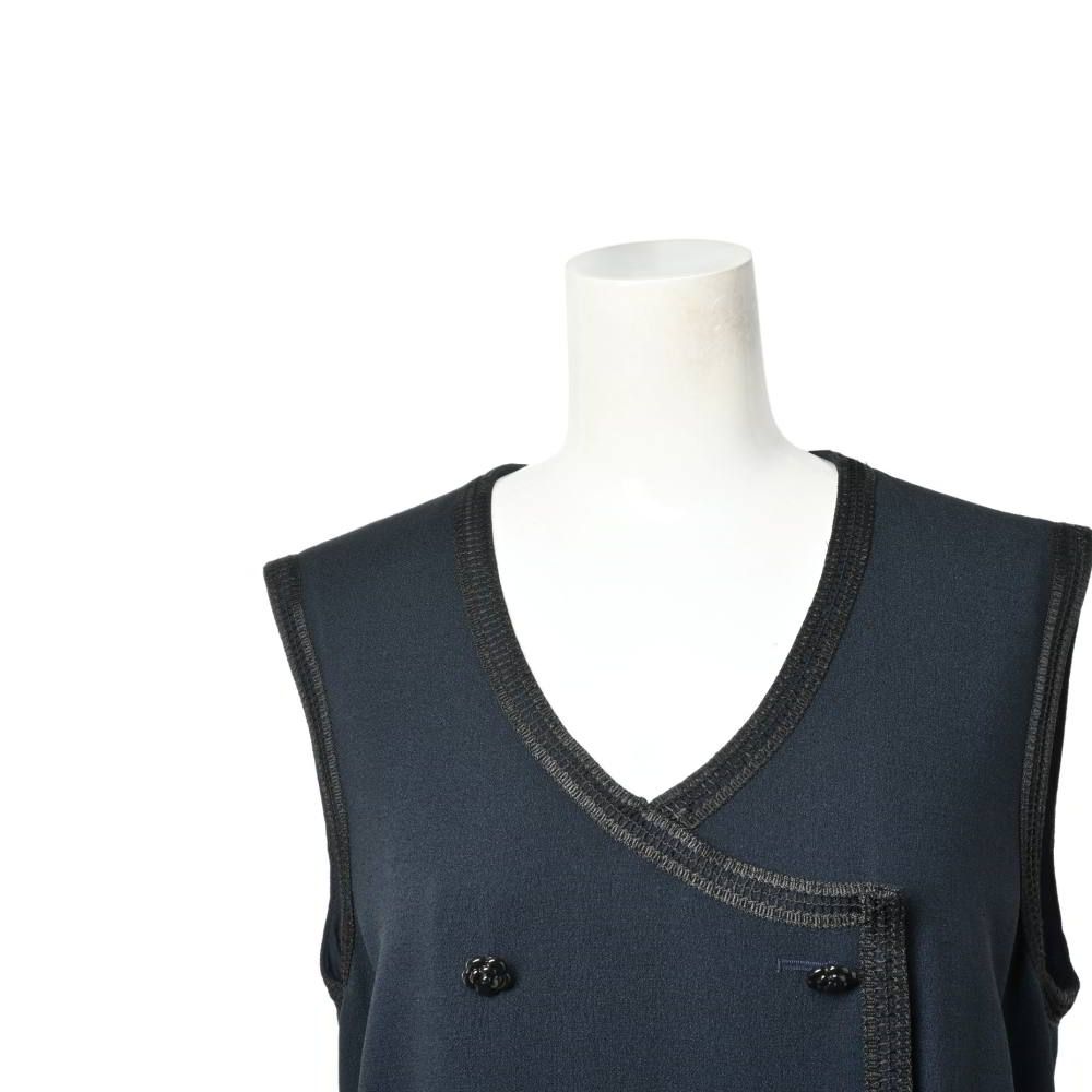 ワンピース カメリアボタン