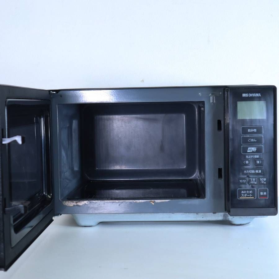 2024年製 アイリスオーヤマ IMB-F2202-B 22L 電子レンジ ブラック