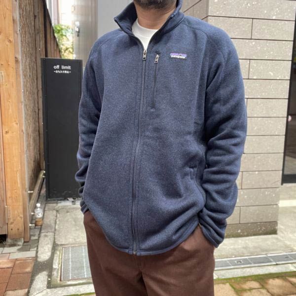 製 patagonia パタゴニア ベターセーター フルジップ ジャケット紺系 L 企業物 ネイビー D150-18-0012ZV